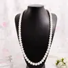 Joias Mais Vendidas, Elegante Pingente Longo de Pérola em Forma de Coração, Pode Ser Enrolado no Colar, Corrente de Clavícula Multicamadas, Novo Estilo