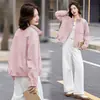 Jaqueta Casual Solta Simples da Moda Outono 2026