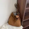 Bolso Tote Estampado de Leopardo para Mujer 2026 Nuevo Otoño Merade Bolso de Hombro Único para el Trabajo Bolso Cruzado Tipo Cubo de Gran Capacidad