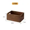 Cesta de Almacenamiento de Artículos Domésticos de Madera de Durazno Cesta Grande para Snacks Viajes Picnic Cesta de Almacenamiento de Madera Maciza