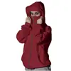 Moletom com Capuz e Zíper de Design Primavera/Outono Transfronteiriço, Estilo Streetwear Solto para Homens e Mulheres, Estilo Casal, Caimento Solto