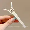 Ferramenta especializada para cabeleireiros, prendedor de bico fino, prendedor bico de pato, para divisão de cabelo em salão de beleza para permanente e coloração, prendedor de cabelo sem marca, prendedor de styling