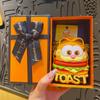 Porta-moedas Chaveiro Descompressão Garfield Autêntico Autorizado por IP Bolsa Pequena Criativa Pingente Casal Pequeno Presente