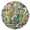 55 nuevas pegatinas de graffiti navideño del Grinch decoración cuaderno equipaje teléfono móvil pegatinas DIY al por mayor