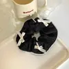Scrunchie Estilo Coreano Zhao Lusi High-End Estético Ins Estilo Universitário Prendedor de Cabelo Estilo Doce Faixa de Cabelo Feminina