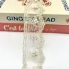 Malla Hecho a Mano Bordado con Perlas Encaje Organza Bordado Dorado Código de Barras Ropa Accesorios Dinastía Han