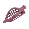 Pinza de Pato Grande Plana Transfronteriza Pinza de Garra Ovalada para el Cabello Moda Europea y Americana Pinza de Garra para la Parte Posterior de la Cabeza Accesorio para el Cabello Francés Mate
