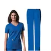 Traje de Cirugía Especializado de Manga Corta para Clínicas Dentales, Ropa de Trabajo para Sala de Operaciones de Enfermeras y Doctores, Venta Directa al Por Mayor de Hospital