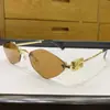 Novos Óculos de Sol Estilo Europeu e Americano Sem Aro Borda Cortada Óculos Rombus para Homens e Mulheres Óculos de Sol de Metal de Alta Qualidade