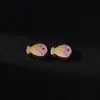 Método Antiguo Aceite Gota de Oro Flor de Durazno Pez Pequeño Estrella de Cinco Puntas Espaciadores Cuentas Conservación del Color Collar Pulsera Hecho a Mano DIY Accesorios de Joyería de Aleación