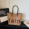 Bolsa de Lona Grande Capacidade para Mulheres 2026 Nova Outono Casual Moda Escola Trabalho Bolsa Tote Ombro Único Bolsa Grande