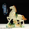 Artesanía Cerámica de Caballo Tang Sanchai Regalos de Negocios Adornos para el Hogar, Oficina, Sala de Estar Regalos Decorativos de Alta Gama
