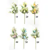 Arreglo Floral de Huevo de Pascua Personalizado, Arreglo Floral Artificial de Huevo de Pascua, Adorno de Decoración Floral para el Hogar