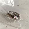 Diseño de Nicho Rosa Amor Zircón Estilo Ins Anillo para Mujer Dulce Tendencia Cool Combinable de Alta Gama Índice Nuevo Anillo