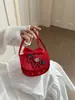 2026 Nuevo Modelo Ins Estilo Coreano Nicho Lindo Bolso Cruzado Dibujo Animado Pony Bolso de Hombro para Niñas con Lazo