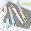 Pelador de frutas, cuchillo para cortar frutas, cuchillo portátil para cortar frutas, cuchillo portátil de acero inoxidable, pelador