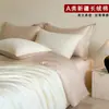 Nuevo Modelo 2026 Juego de Cama de Cuatro Piezas de Algodón Puro de Alta Densidad y Alto Recuento Clase A con Sábana Bajera y Funda de Edredón para Dormitorios Universitarios, Juego de Tres Piezas para Almohadas