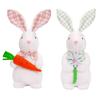 Nuevo conejo de Pascua transfronterizo muñeco de pie muñeco lindo decoración de fiesta navideña decoraciones para el hogar
