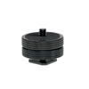 Tuerca de conversión de base de zapata de metal con tornillo de doble capa de 1/4 de alta calidad, accesorios de flash para cámara SLR