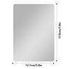 CTJM001-018 Espejo Decorativo Magnético para Refrigerador Espejo Acrílico Decorativo para Gabinete Pegatina de Pared Magnética Transfronteriza