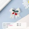 Accesorios de punto de lana de dibujos animados, accesorios de broche, bolsa terminada, accesorios para bolsillos de ropa, accesorios de decoración para ropa de bebé
