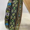 Cinta de jacquard bordada étnica de 2.0-2.7 cm con fondo negro, accesorios para el cabello, tocado, accesorios para ropa de actuación, bolsa de regalo