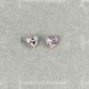 Pendientes de mariposa con forma de hueso de oreja de circonita microincrustada chapados en oro y cobre populares de Amazon, pendientes de perforación transfronteriza de comercio exterior europeo y americano.