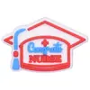 Atención Médica Transfronteriza Pequeña Joyería Decorativa Parche Suave de PVC Broche Pasador Funda para Teléfono Móvil Dibujos Animados Accesorios DIY
