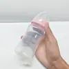 Bebé Bebé Botella de 240 ml sin Asas Material PP Resistente a Caídas Botella para Beber Agua Alimentación Suministros para Madre y Bebé