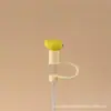 Tapa Antipolvo para Popote de Silicona de 8 mm Tapa Antipolvo Popote de Vidrio Popote de Acero Inoxidable Tapa Antipolvo para Popote Tapón para Popote de 12 mm
