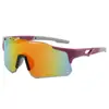 Gafas de Ciclismo de Una Pieza Sin Marco que Cambian de Color, Montañismo, Senderismo, Carrera de Maratón, Gafas a Prueba de Viento, Gafas Deportivas para Exteriores