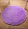 Tapete Transfronteiriço para Sala de Estar, Resistente ao Desgaste, Resistente à Sujeira, Fácil de Cuidar, Tapete Decorativo de Lã de Seda para Chão, Tapete Redondo Doméstico para Quarto ao Lado da Cama