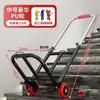 Carro de Mano Plegable para Transportar Mercancías, Compras, Comestibles, Equipaje, Carrito Pequeño, Carrito de Equipaje, Escalada de Escaleras