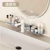 Estante de Esquina para Baño Sin Taladro Montado en Pared Almacenamiento Artículos de Tocador Encimera Estante de Pared Moderno Simple