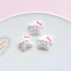 Novos acessórios de resina de gato KT para projetos DIY, adequados para Crocs, capas de celular, patches, bolsas, pingentes e acessórios de cabelo