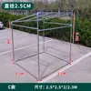 Estante Secador de Ropa de Acero Galvanizado Personalizado Engrosado Balcón Tejado Toldo Estante de Pie Inclinado Celosía para Uvas Estructura de Invernadero