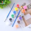 3 ml 12 Cores Pigmento Acrílico Kids DIY Cerâmica Gesso Pipa Pintura Pigmento Acessórios de Pintura Ferramentas
