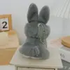 Celebridade da Internet Desenho Animado Coelho Pingente Boneca Brinquedo de Pelúcia Coelho Branco Boneca de Pano Boneca Pequena Pingente de Mochila Mini