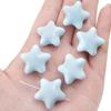 Cuentas Acrílicas Dopamina de Color Gruesas Brillantes con Forma de Estrella de Cinco Puntas para Pulseras Hechas a Mano DIY, Cuentas Sueltas, Accesorios para Joyería