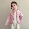 Chaqueta de Plumón Cálida para Niña Otoño Invierno 2026 Nueva Elegante Ligera de Algodón para Bebé Moda Infantil Chaqueta de Invierno