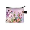 Nuevo Monedero de Alto Valor Serie Mariposa, Lindo Bolso de Almacenamiento con Cierre para Niñas, Monedero Literario para Audífonos