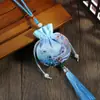 Bolsa de Incienso Estilo Antiguo Nuevo Estilo Accesorio para Colgar en el Coche, Bolsa de Incienso de Artemisa, Accesorio Hanfu, Bolsa de Incienso para el Festival del Bote del Dragón Bolsa Vacía