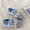 Tênis de Treino Alemão Feminino 2026 Novo Modelo Popular com Toque de Luxo, Design Único, Tênis Branco Versátil, Solado Plano, Biqueira Laranja Sapatos Femininos