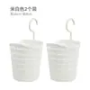 Cesta colgante giratoria para baño Cesta de almacenamiento hueca Cesta de almacenamiento Cesta colgante para cocina Portalápices de escritorio Cesta de almacenamiento montada en la pared