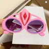 Novos Óculos de Sol Infantis Mecha do Ultraman Desenho Animado Fofo Performance Óculos de Sol para Bebê Estilo de Rua Anti-UV