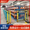 Em Estoque Cantilever Retrátil Elétrico Prateleira Cantilever Lado Único/Duplo Tubo Quadrado Tubulação de Chapa Metálica Braço de Suporte Acionado por Manivela Cantilever