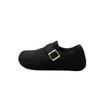 Sandalias Birkenstock Retro Casual Estilo Mori de Suela Gruesa para Mujer 2026 Otoño/Invierno Nuevas Mocasines Perezosos de Suela Gruesa Zapatillas de Media Caña Cerradas