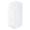 Caja de Almacenamiento XY de Escritorio Translúcido Mate con Inserto Inclinado Caja de Almacenamiento Multifuncional Simple Transparente para Bolígrafos Papelería Caja de Almacenamiento para Brochas de Maquillaje Lápiz Labial