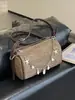 Bolso Boston Estilo Vacaciones de Verano en la Playa 2026, Bolso Almohada de Gran Capacidad, Bolso Cruzado de Alta Gama para Mujer