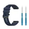Correa AplicABLE de Fábrica para Garmin Fenix6 6X Pro/5S Correa de Silicona 22/24/26mm